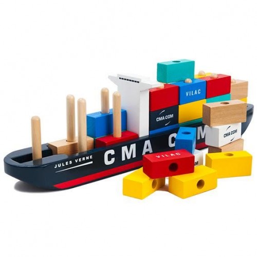 Navio Madeira para Empilhar