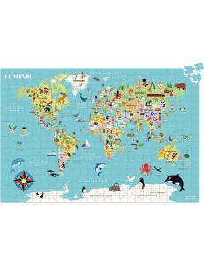Puzzle Mapa do Mundo 